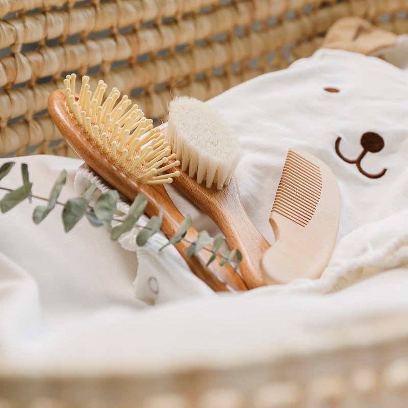 TenderTouch - Houten Baby Kam Massager