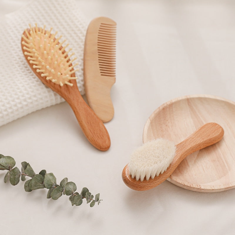 TenderTouch - Houten Baby Kam Massager