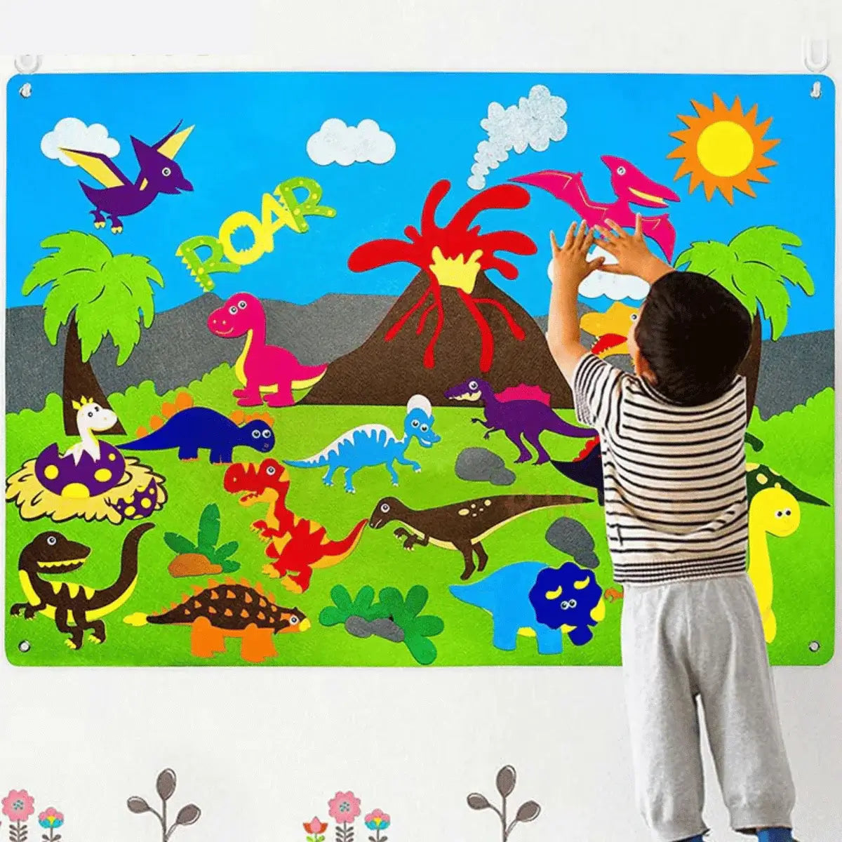 Montessori Verhaalbord - Creëer, Leer, Groei in Fantasie.