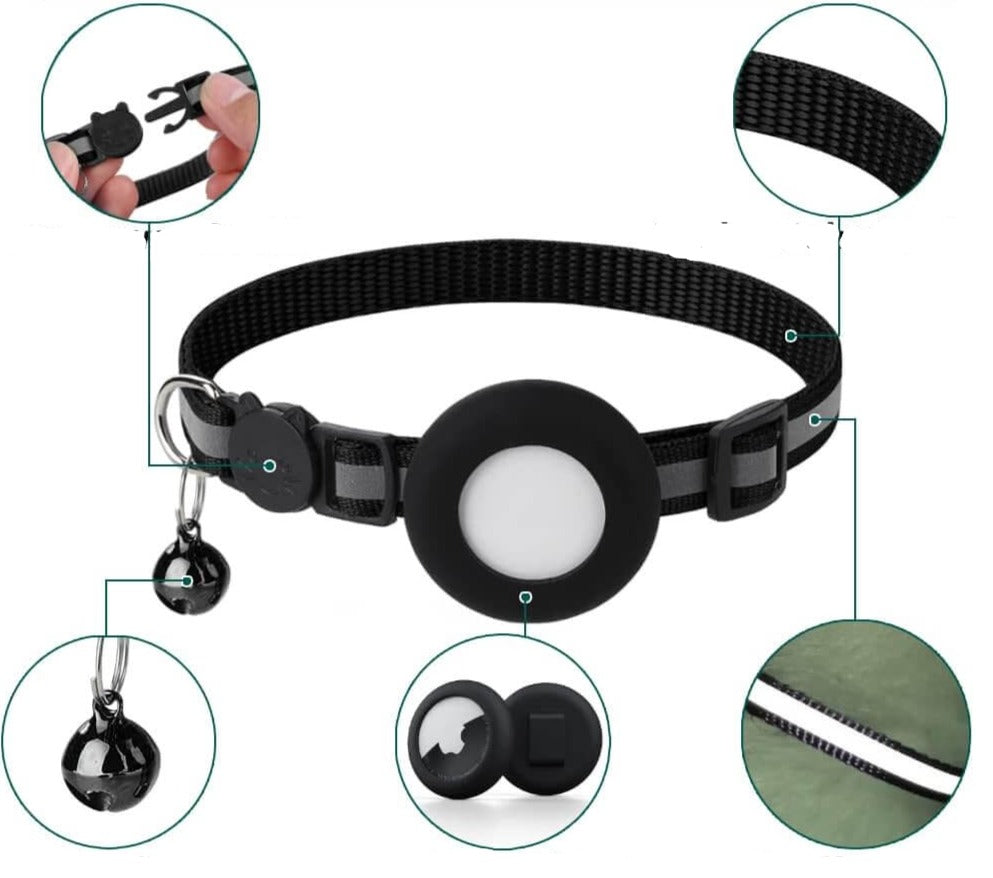 KattenKompas AirHalsband - Kattenhalsband met plaats voor Airtag