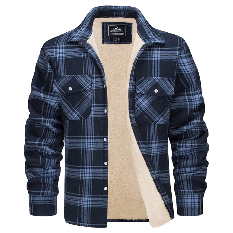Flanel Fusion Jas - Bescherm jezelf tegen de kou!