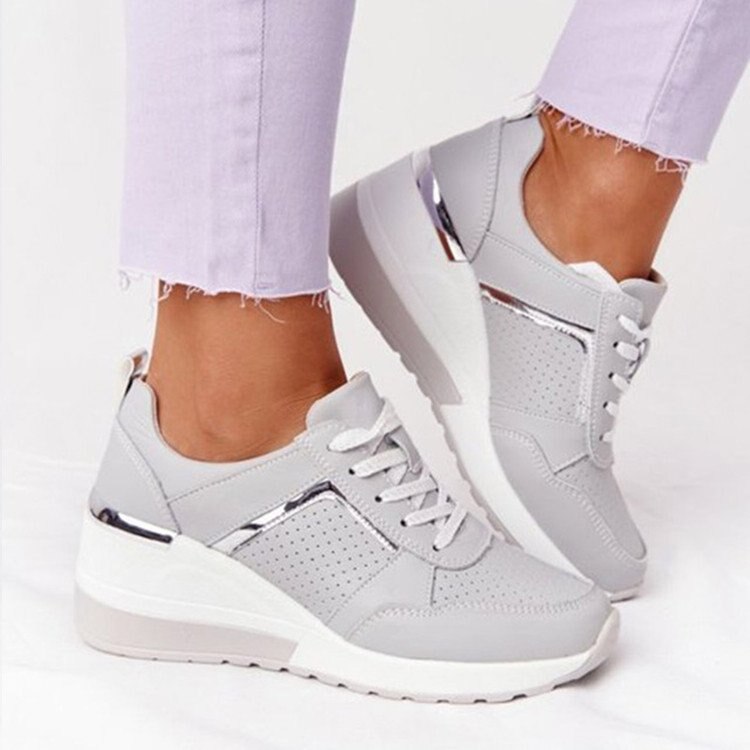 Trendy Plateau Sneaker - Comfort ontmoet klasse
