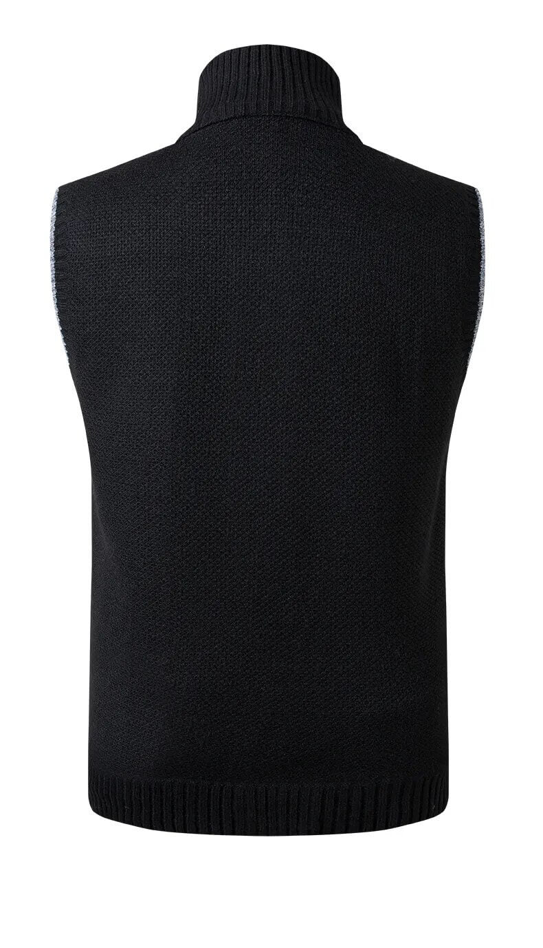 CozyKnit Heren Gebreid Vest - Houdt jezelf gemakkelijk warm tijdens de kou!