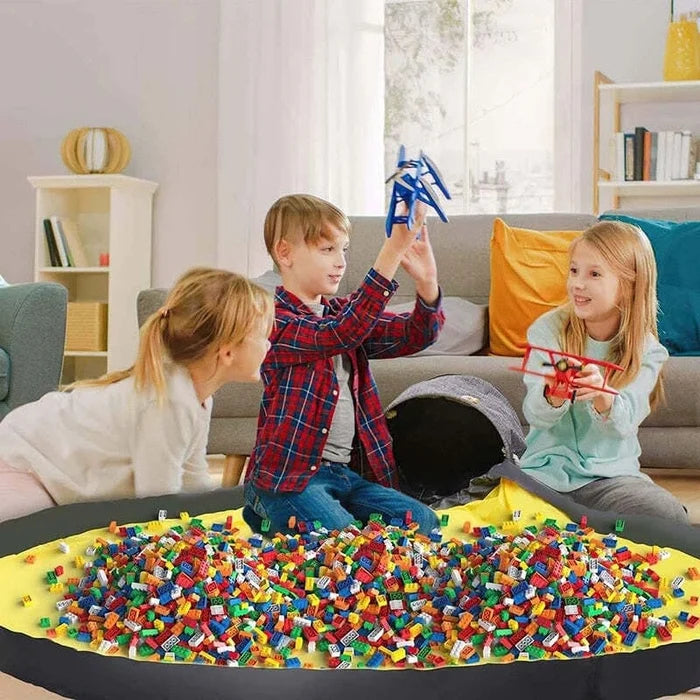 Play&Pack - Speelgoed kleed en opbergdoos in een!