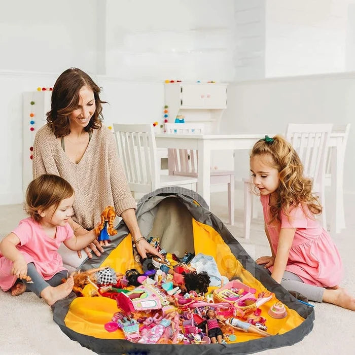 Play&Pack - Speelgoed kleed en opbergdoos in een!