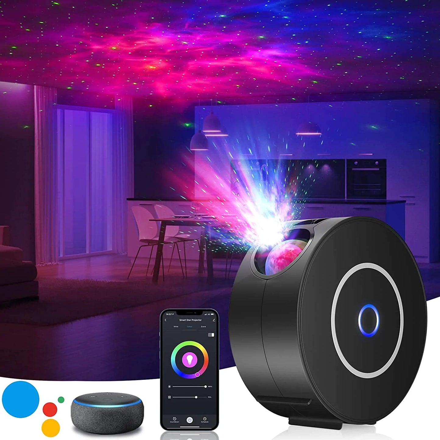 Starry Sky Slimme Licht Projector