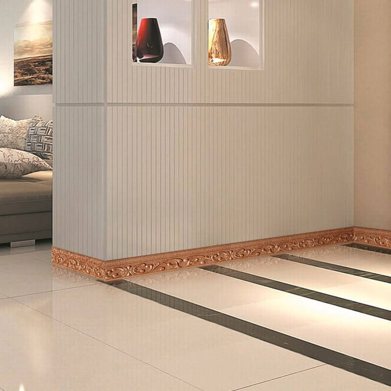 3D-Plint - Zelfklevende 3D Muur Randstrook