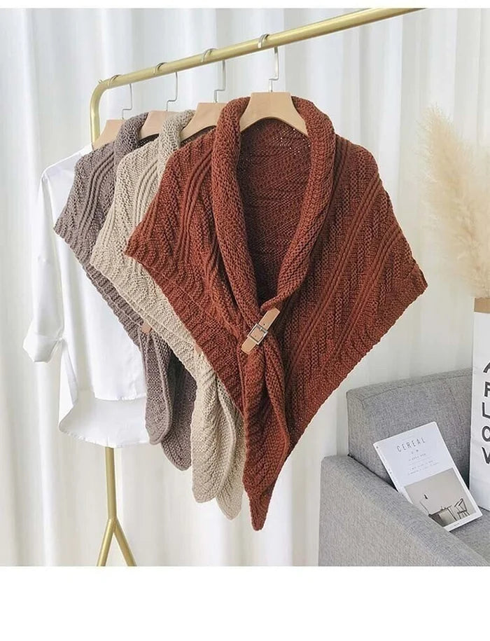 CozyGlam - Driehoekige Toga met gesp