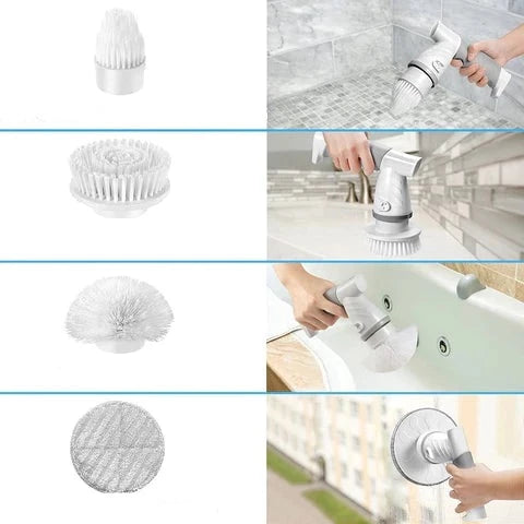 Scrubmax 2.0 - Compacte draadloze schrobber met opzetkoppen