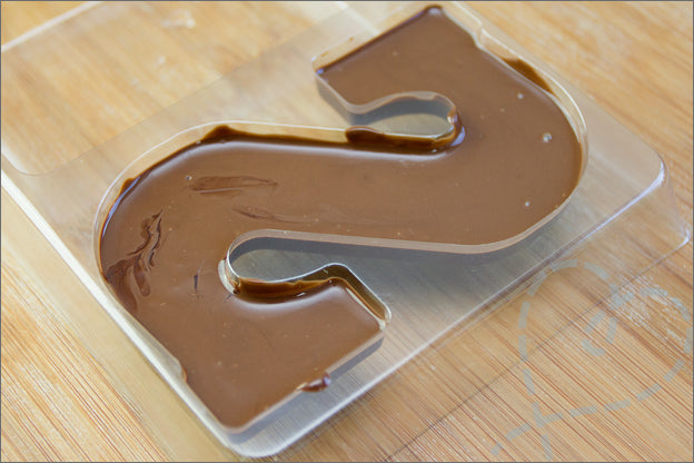 Letter mal - Zelf chocoladeletters maken!