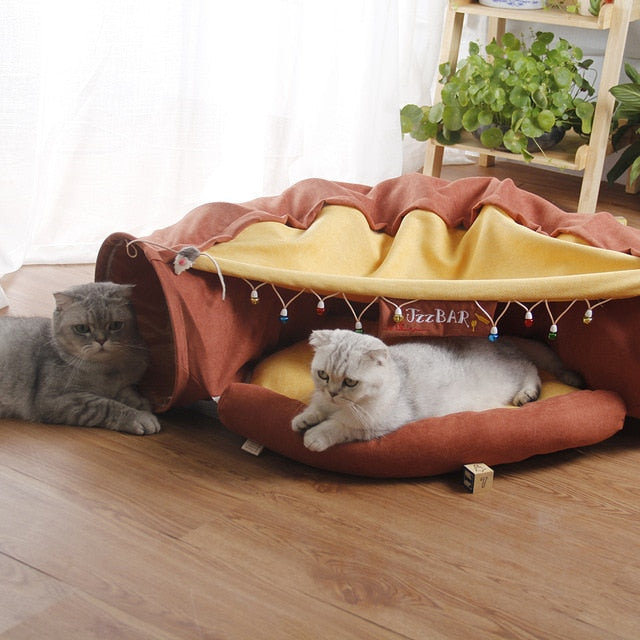 CatHouse - Tunnelbed voor katten!