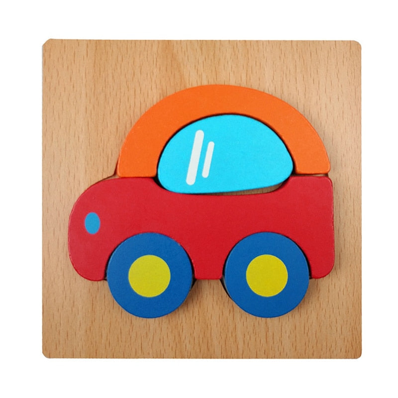 Montessori Houten Puzzel