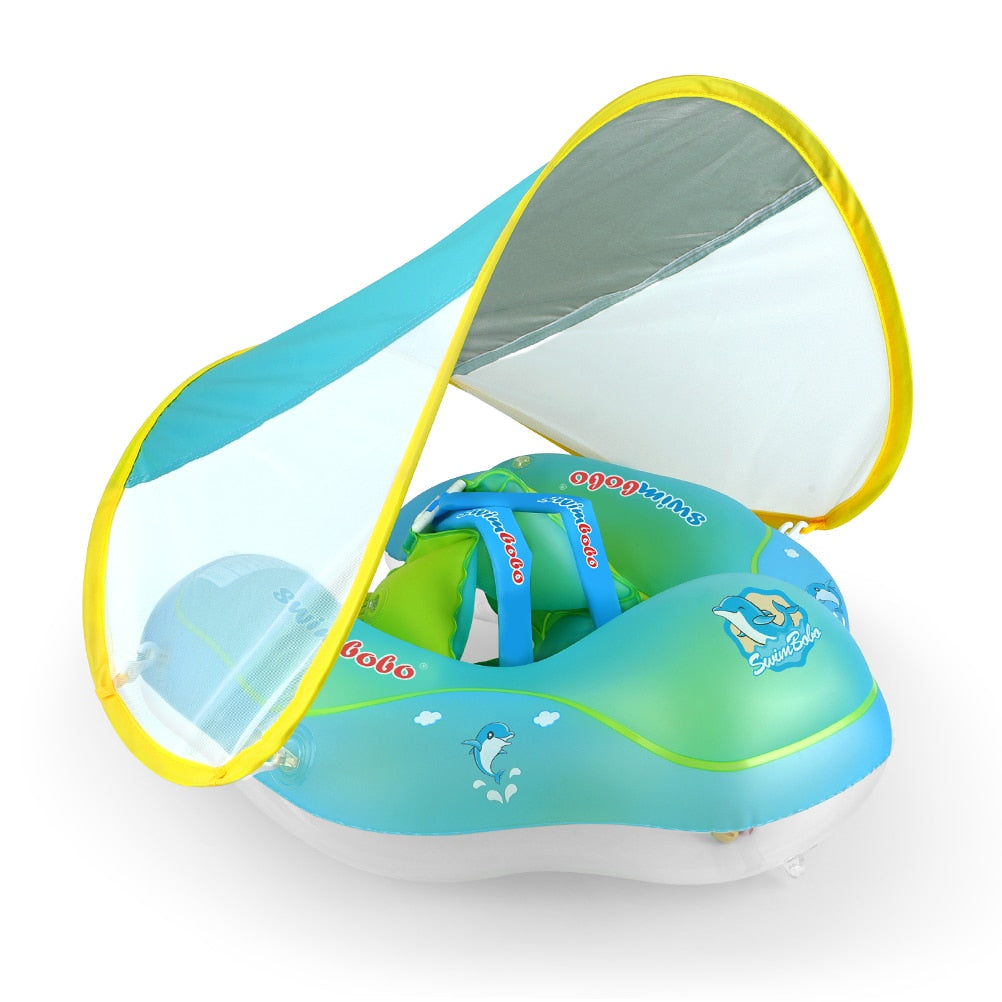 Swimbuddy - Zwemhulp voor babys met schaduwdoek (tot 3 jaar)