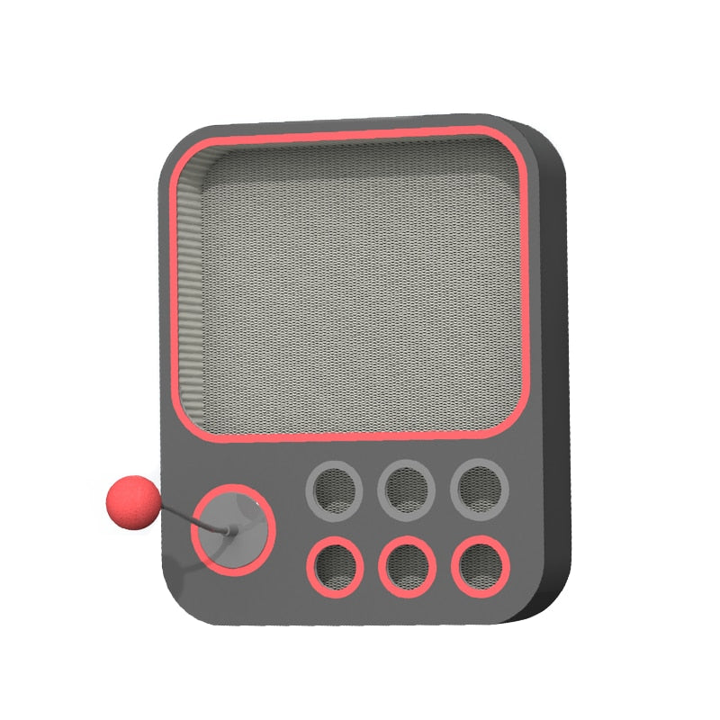 Kat Bal Spel en Krabplank