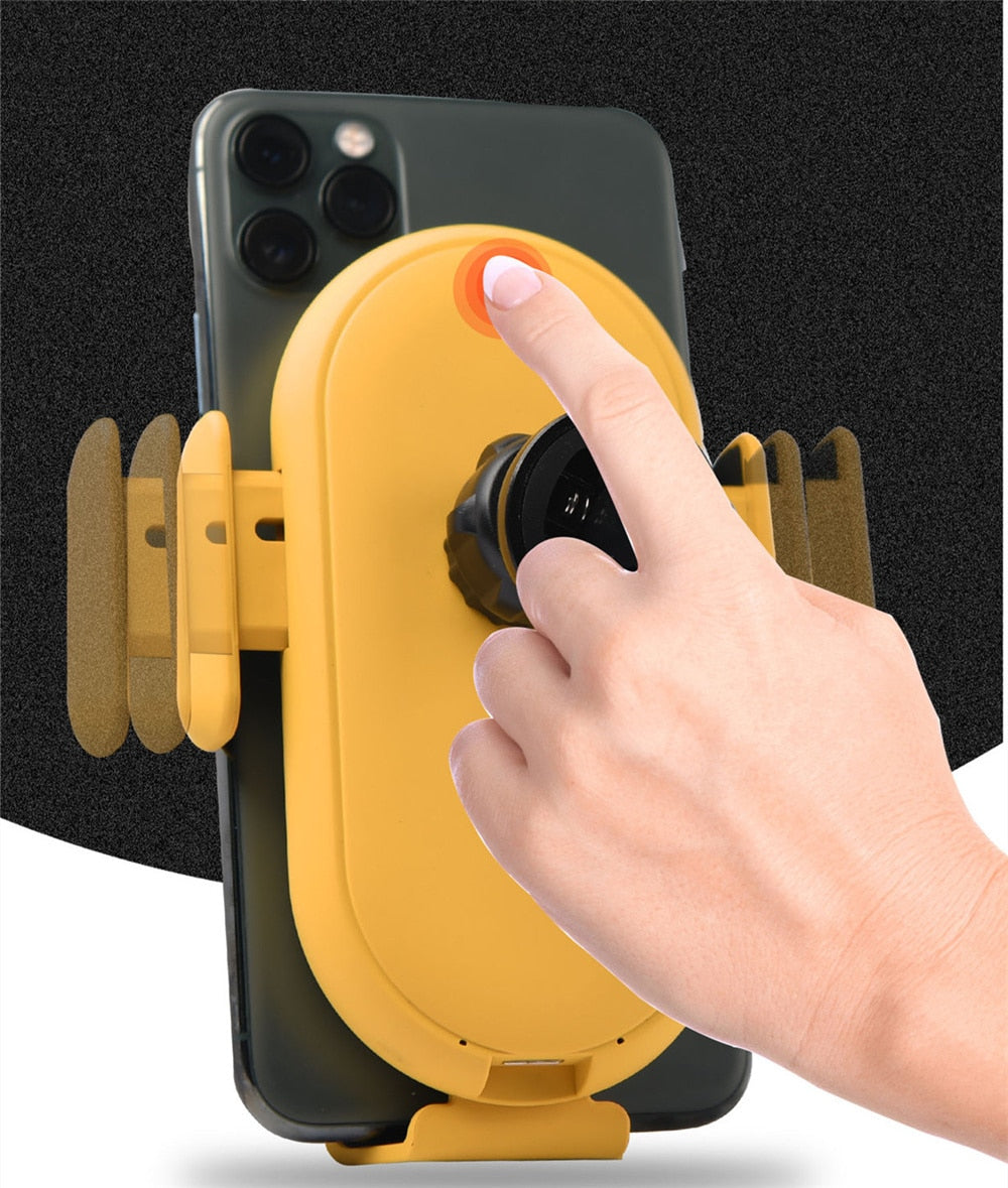 Huggy - Draadloze telefoonhouder/oplader