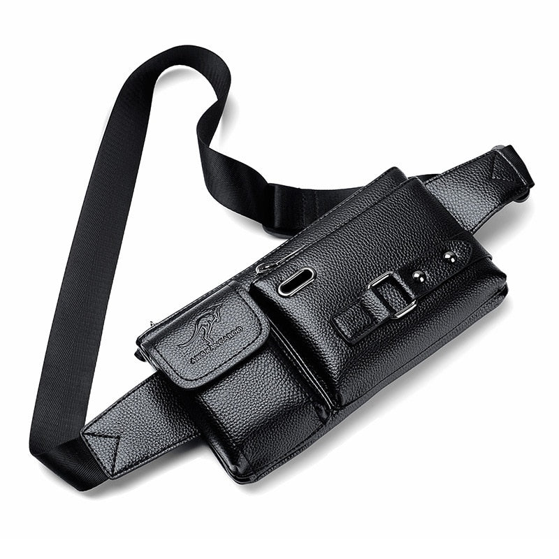 3-in-1 taille borst en schouder heren tas