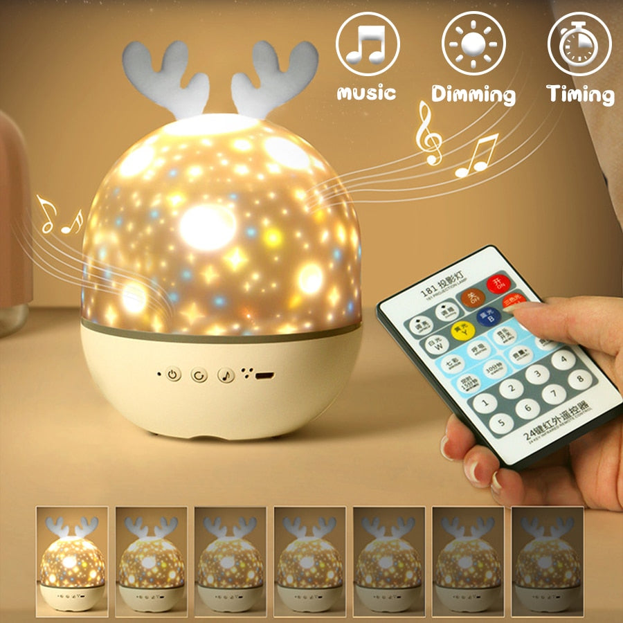 MagicLight - Sterrenhemel Nachtlamp Projector met bluetooth