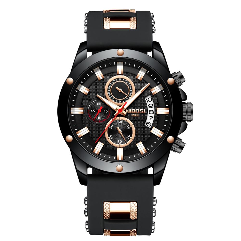 Nibosi Blue night - Herenhorloge