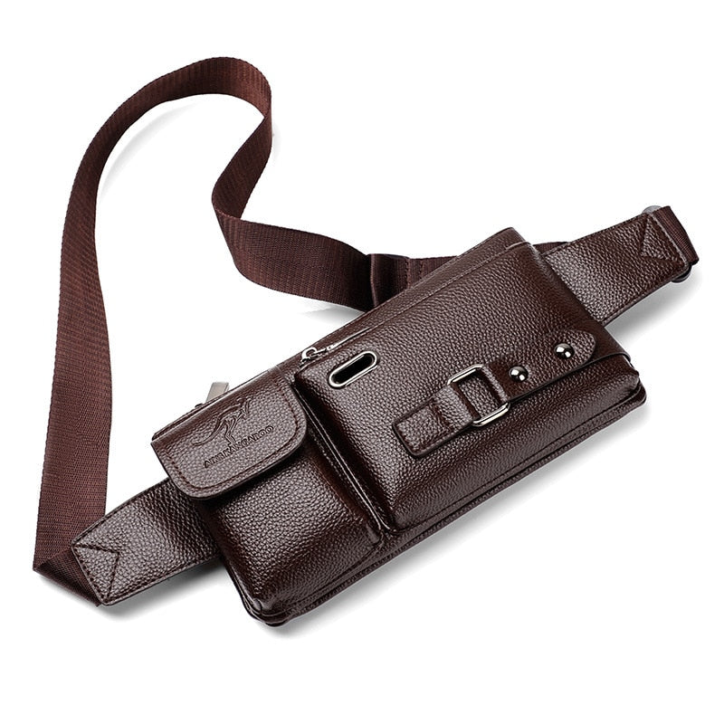 3-in-1 taille borst en schouder heren tas