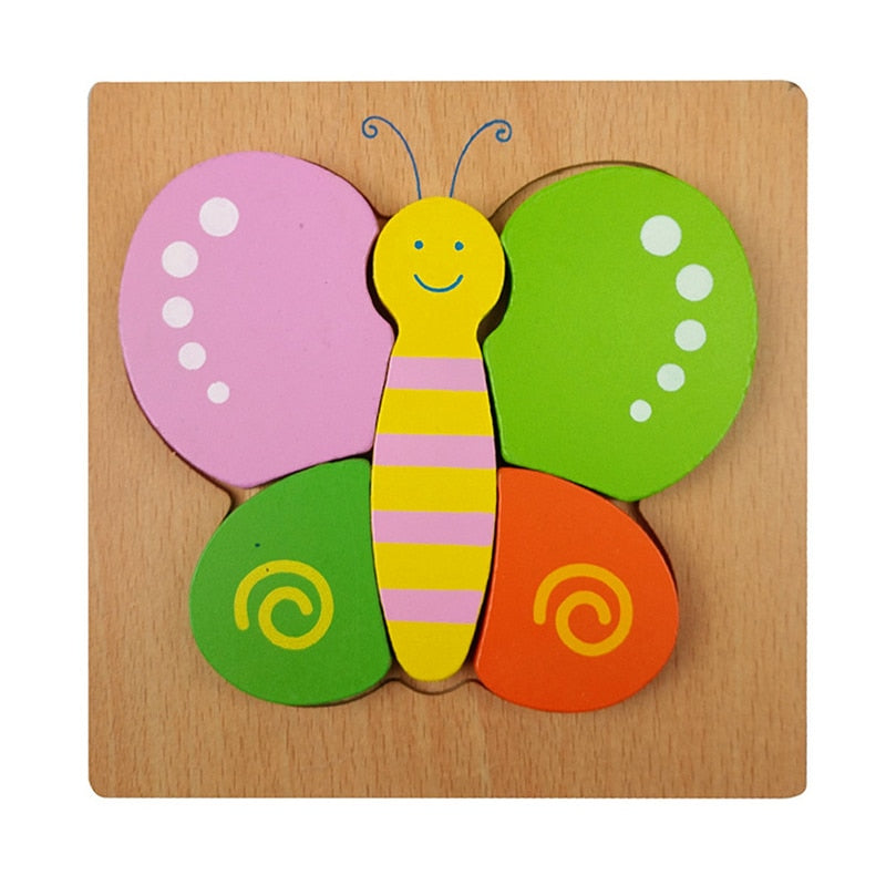 Montessori Houten Puzzel