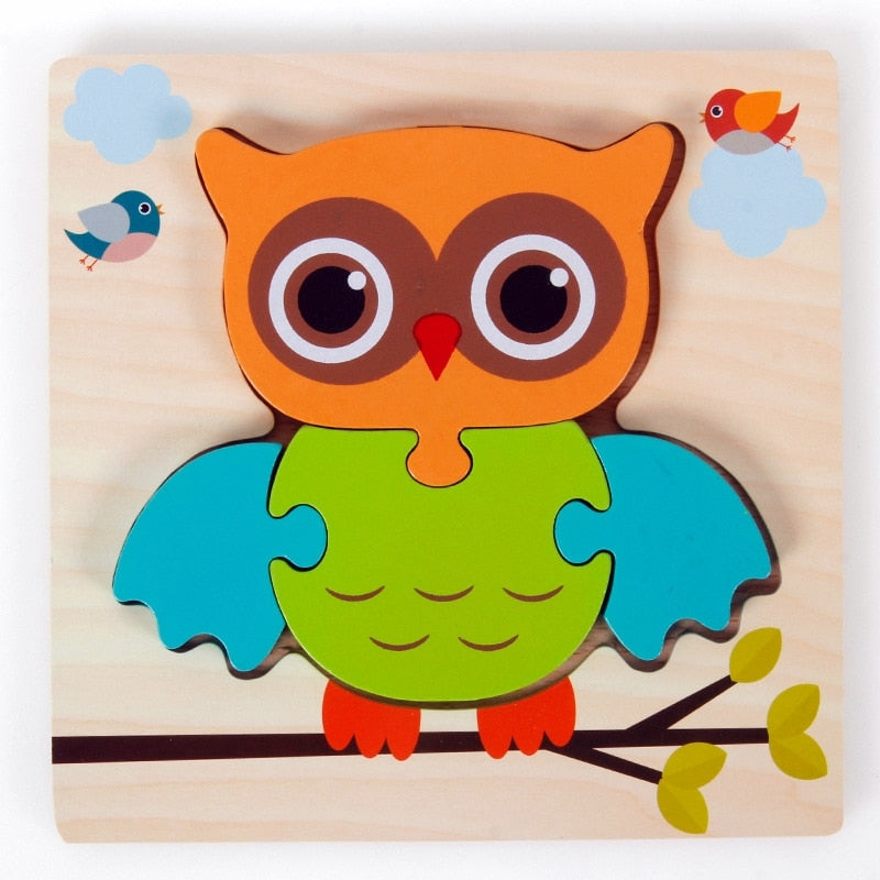 Montessori Houten Puzzel