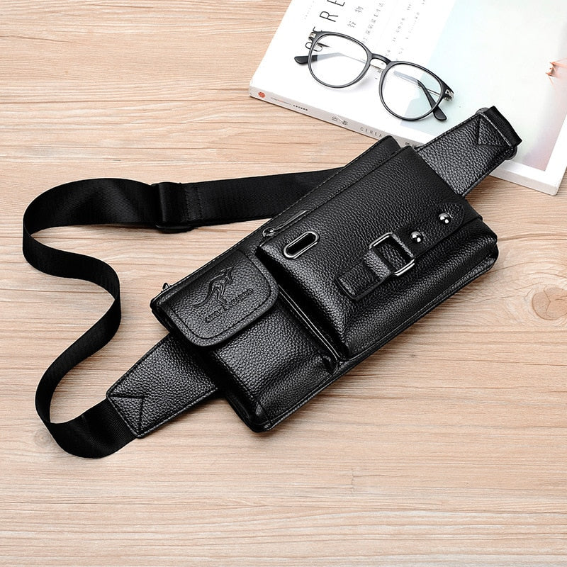 3-in-1 taille borst en schouder heren tas