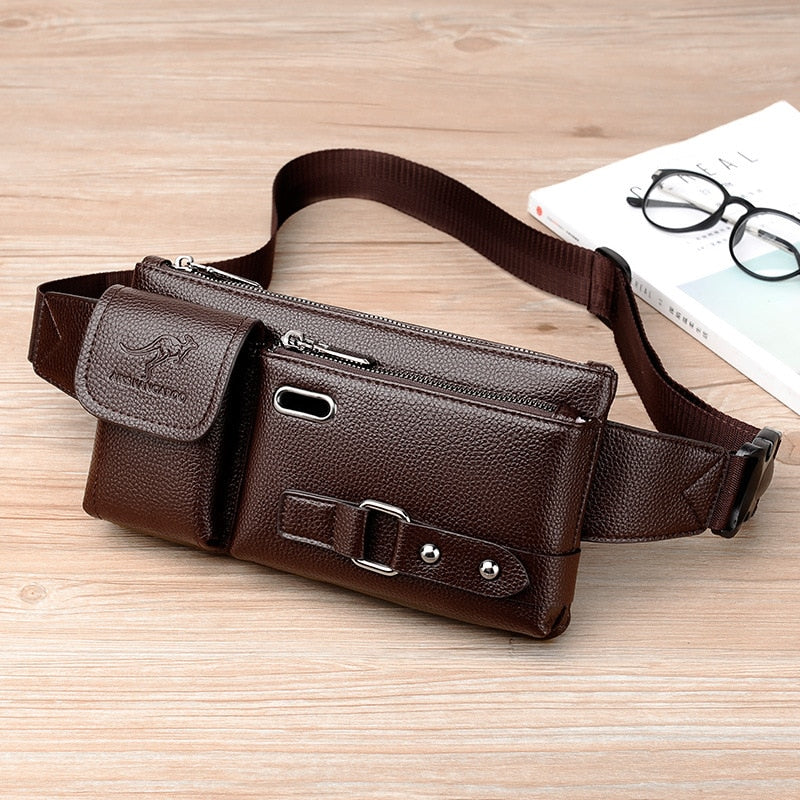 3-in-1 taille borst en schouder heren tas