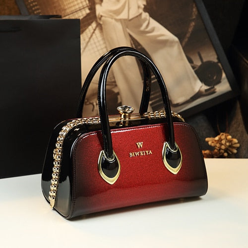 Vrouwen Luxe Leren Handtas