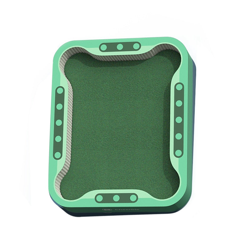 Kat Bal Spel en Krabplank