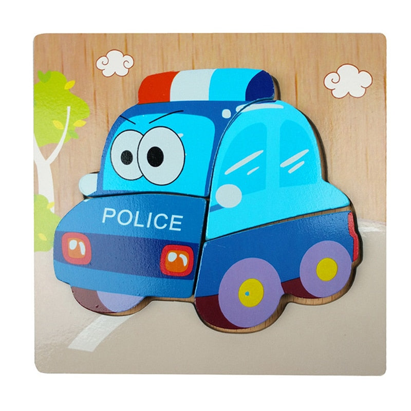 Montessori Houten Puzzel