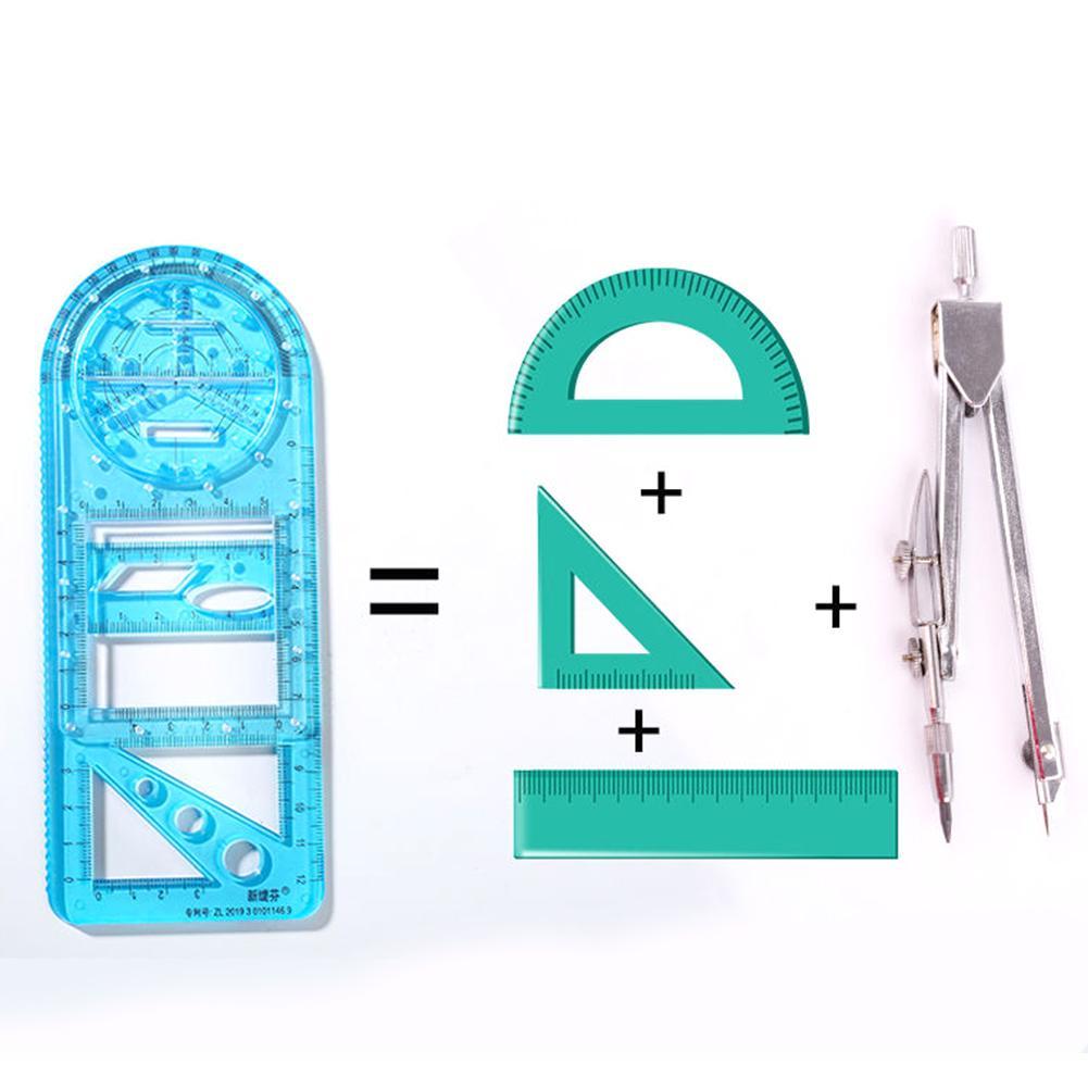 Multifunctionele Easy-Draw Geometrische Liniaal