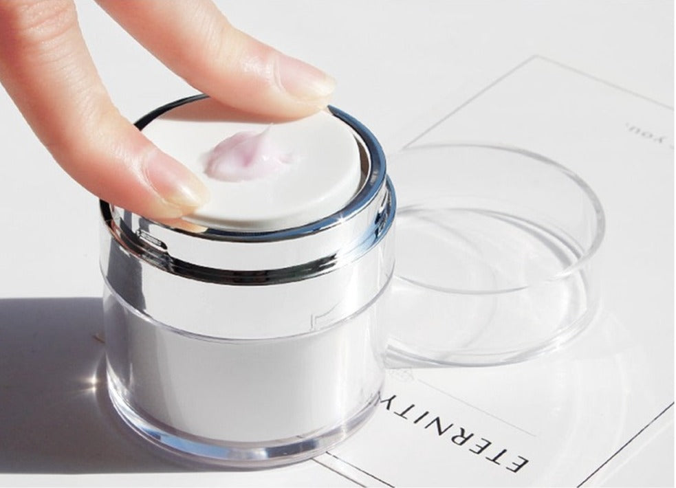Navulbare vacuüm cosmetica Fles