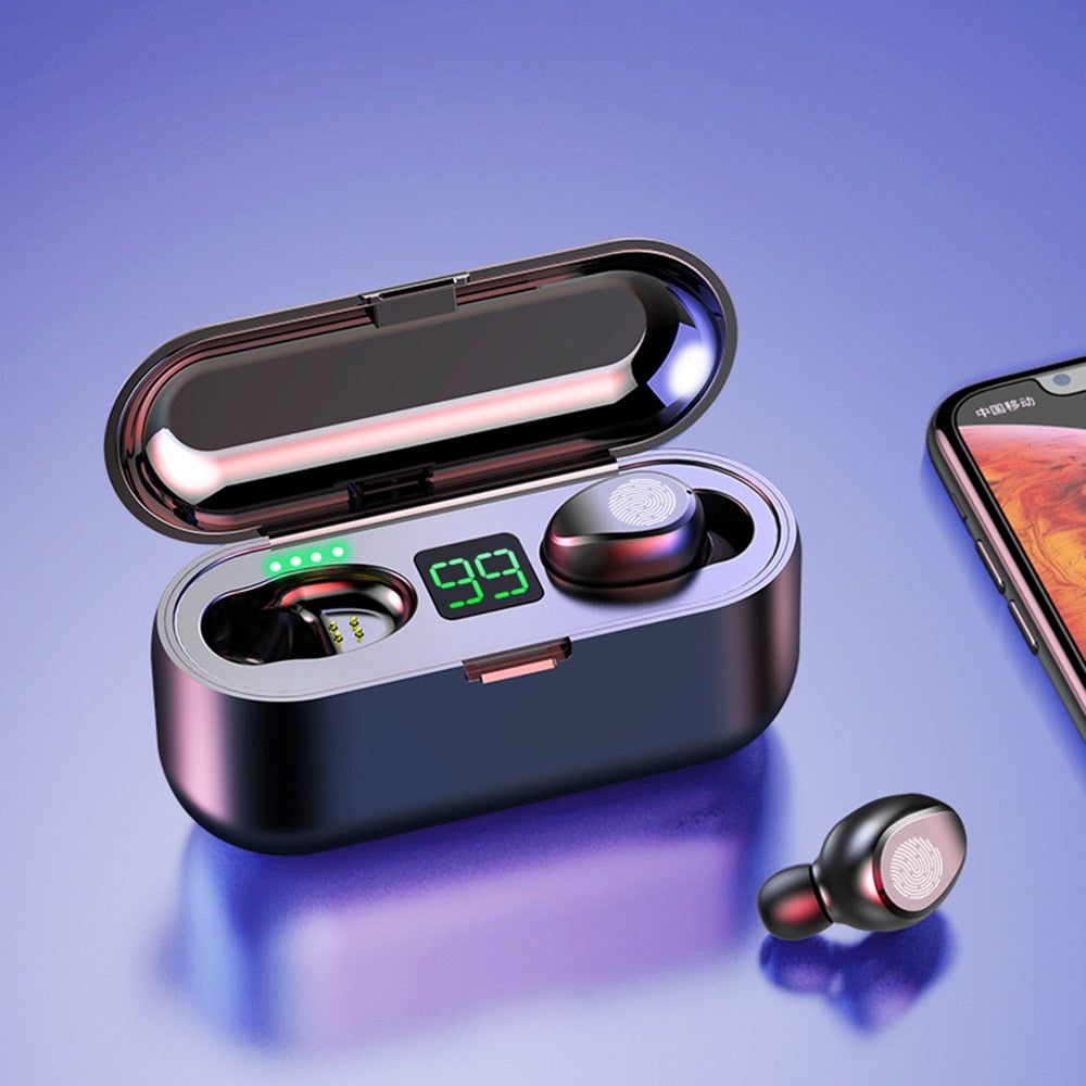 F9 TWS - Waterbestendige oordopjes met HiFi geluid