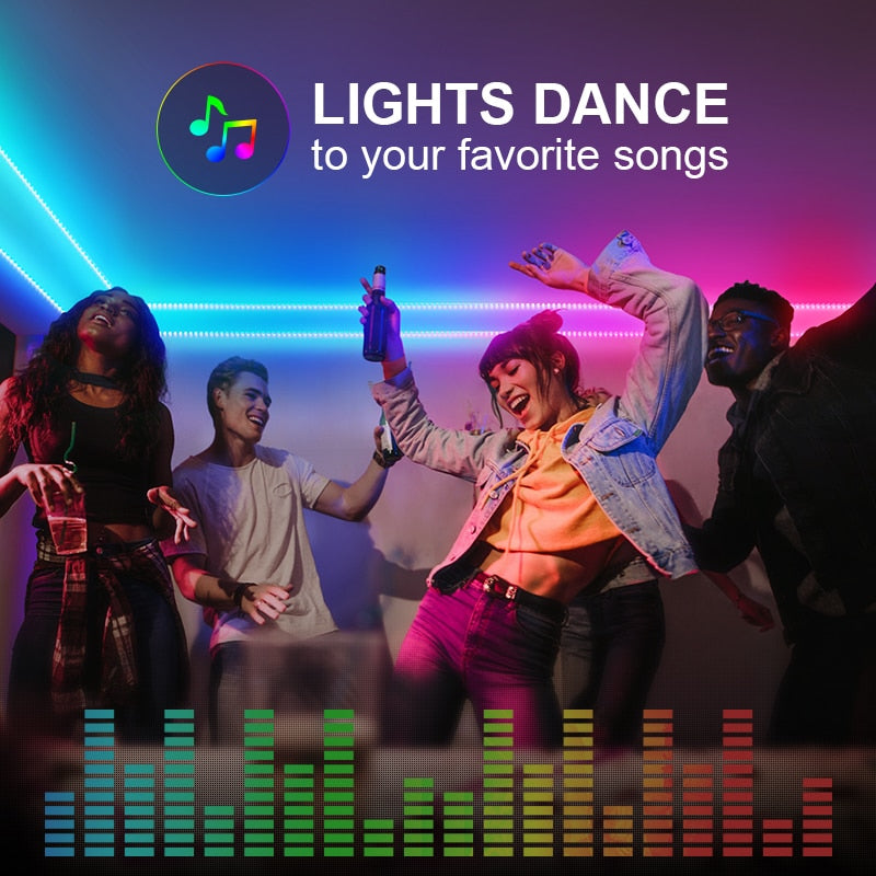 LED Smart led strip - Bediening via App-Wifi