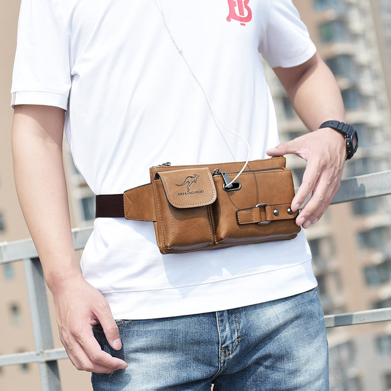 3-in-1 taille borst en schouder heren tas