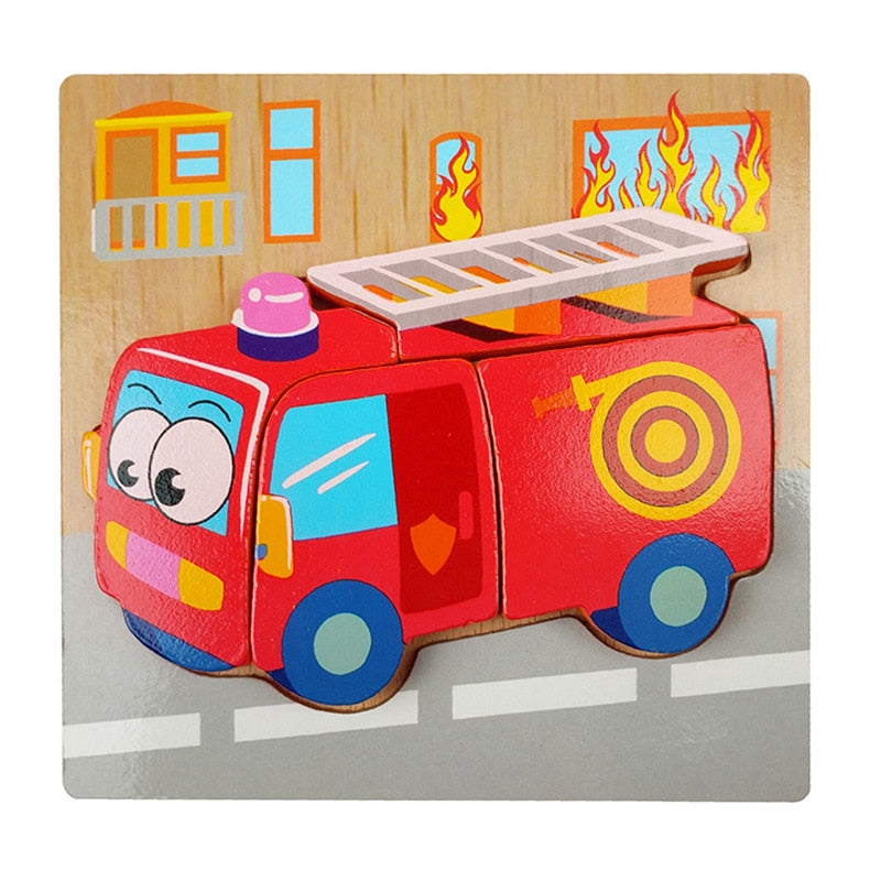 Montessori Houten Puzzel