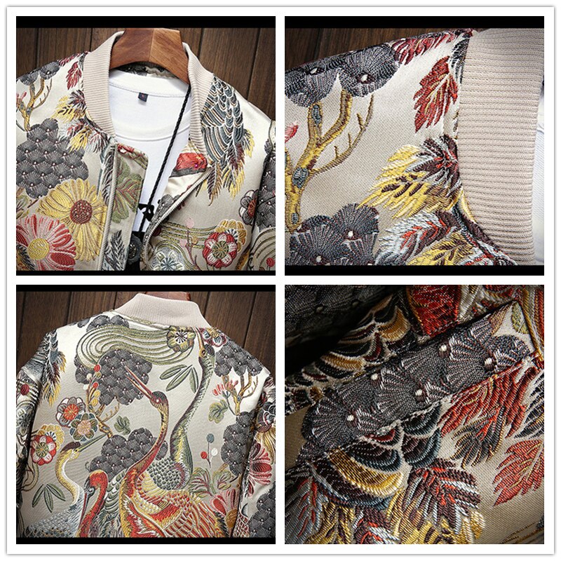 Traditionele Japanse borduurprint Jas