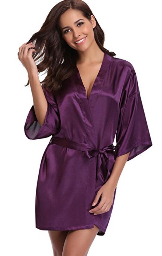 Zijde nacht kimono's - Comfortabel en stijlvol