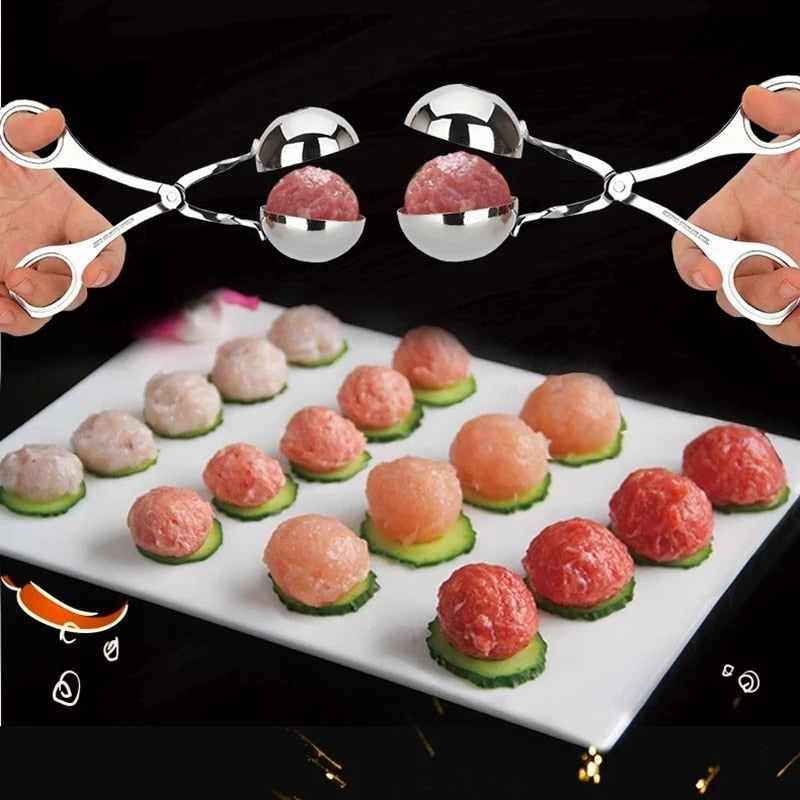 Meatballpress - RVS Gehaktballenmaker