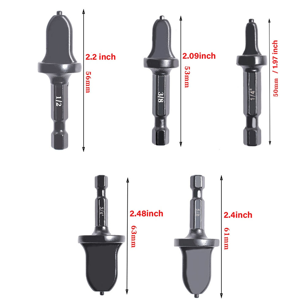Universele optromp bits geschikt voor accuboormachines