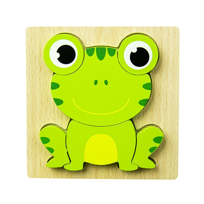 Montessori Houten Puzzel