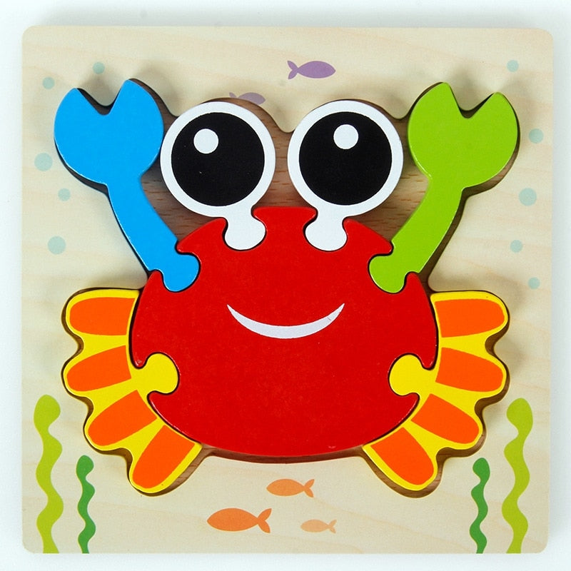 Montessori Houten Puzzel