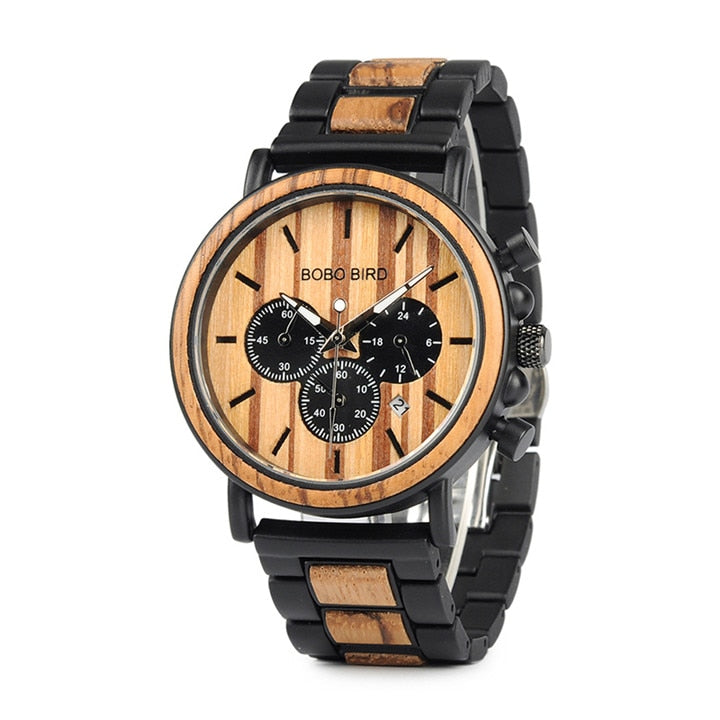 Luxe Houten Horloge
