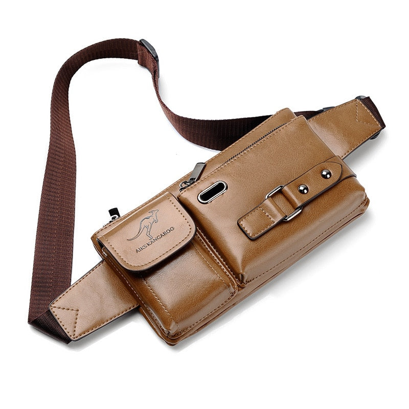 3-in-1 taille borst en schouder heren tas