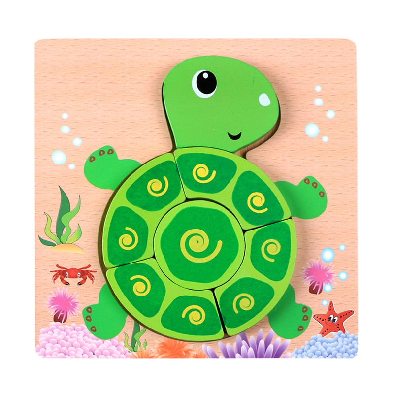 Montessori Houten Puzzel
