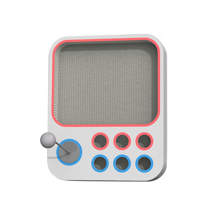 Kat Bal Spel en Krabplank