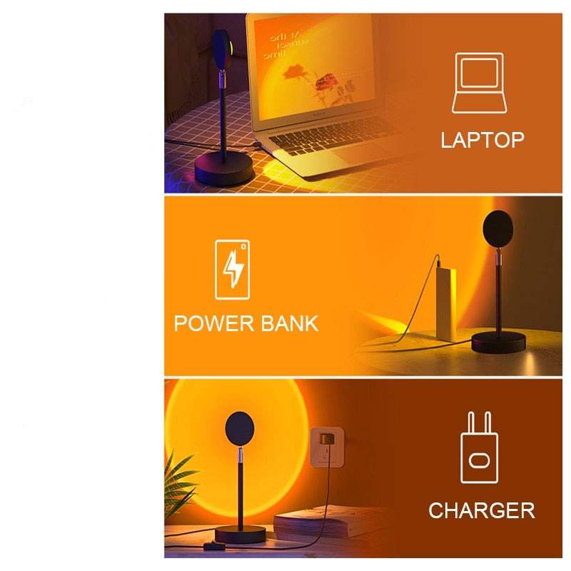 Sunset lamp - Bekend van TikTok!
