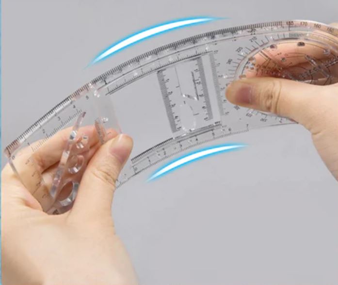 Multifunctionele Easy-Draw Geometrische Liniaal