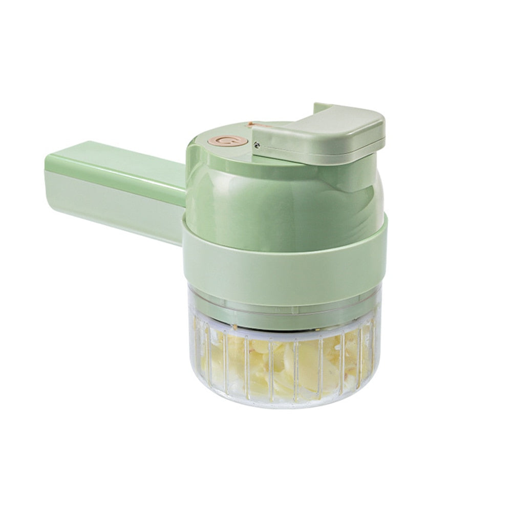 TurboSLice - 4 in1 Elektrische Groentesnijder Set