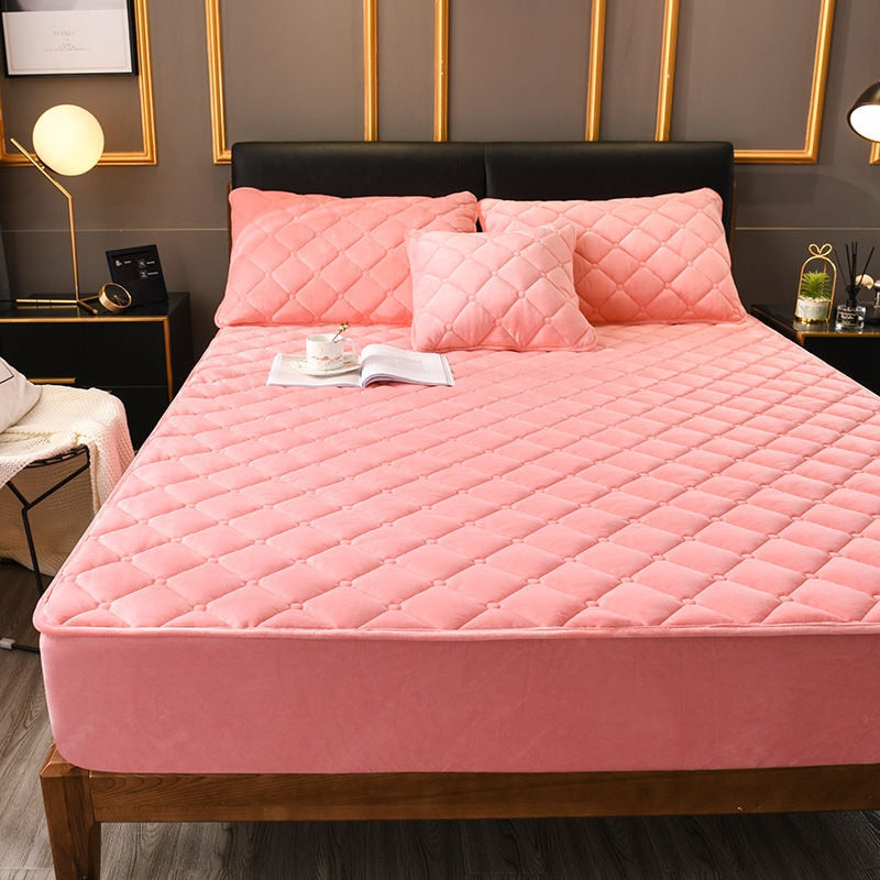 ComfortLine - Pluche gewatteerde dekbed overtrek